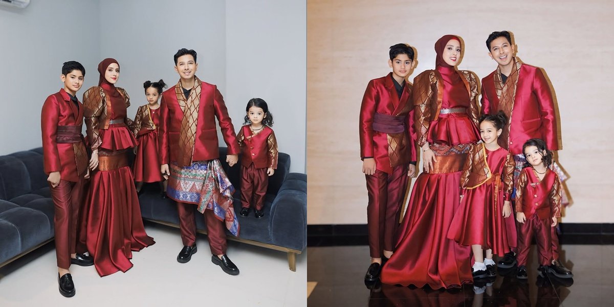 7 Portraits of Fairuz & Sonny Septian's Family United in Welcoming Ramadan, Prayed for Health and Away from Bad Things