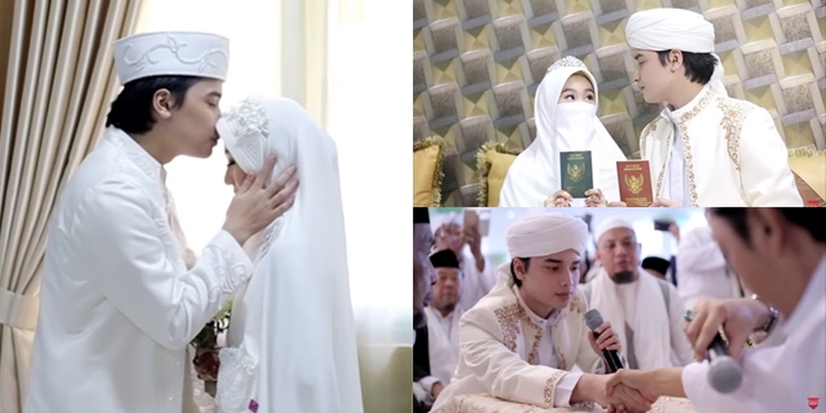 7 Potret Kenangan Alvin Faiz and Larissa Chou When They Got Married, Ijab Kabul Right After Morning Prayer - Initially Rejected by the Office of Religious Affairs and Had to Go Through a Hearing