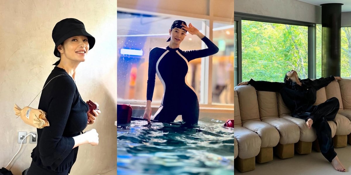 7 Stunning Photos of Kim Hye Soo at Fifty, Making Insecure People Show Off 'Body Tea' in a Swimsuit