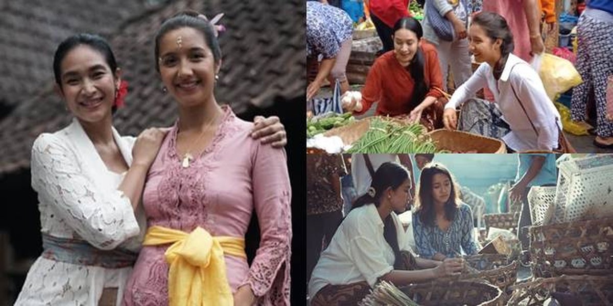 7 Pictures of Happy Salma & Maya Kerthyasa, the Harmonious Sisters-in-Law, Often Go to the Market Together