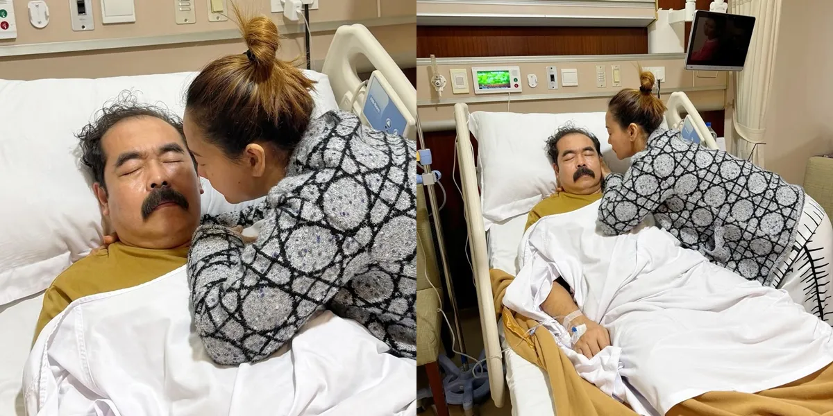 7 Photos of Adam Suseno's Condition After Surgery for Torn Blood Vessels in His Leg, Inul Daratista is Worried and Says a Prayer