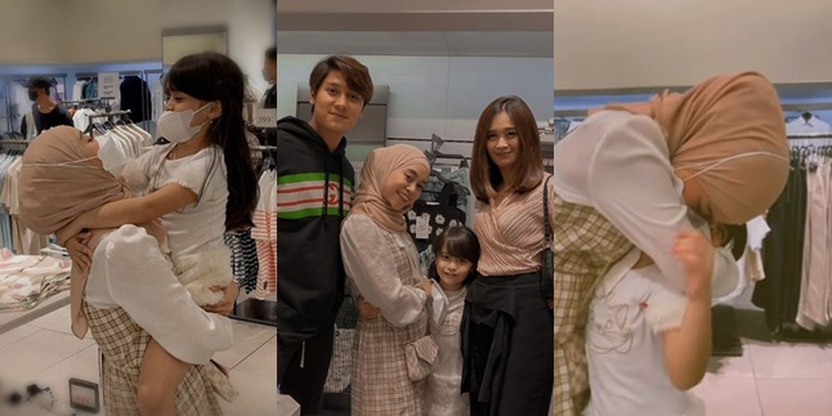 7 Portraits of Lesti Kejora Taking Care of Amabel 'Leslar's Future Child', Already Suitable to be the Mother of Rizky Billar's Children