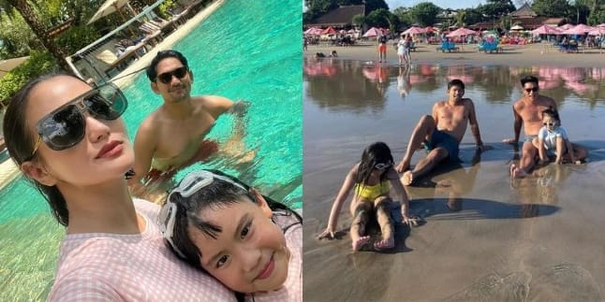 7 Exotic Family Vacation Photos of Ririn Ekawati and Ibnu Jamil in Bali