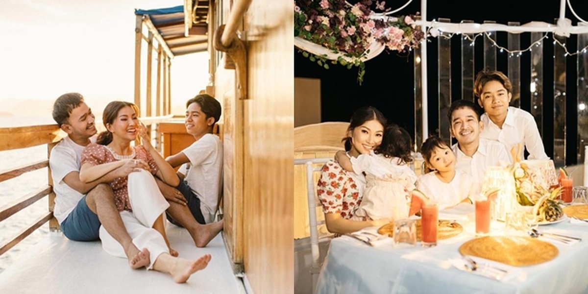 7 Portraits of Sarwendah and Ruben Onsu's Vacation to Labuan Bajo, Celebrating their 8th Wedding Anniversary - Betrand Peto Always Stays Energetic