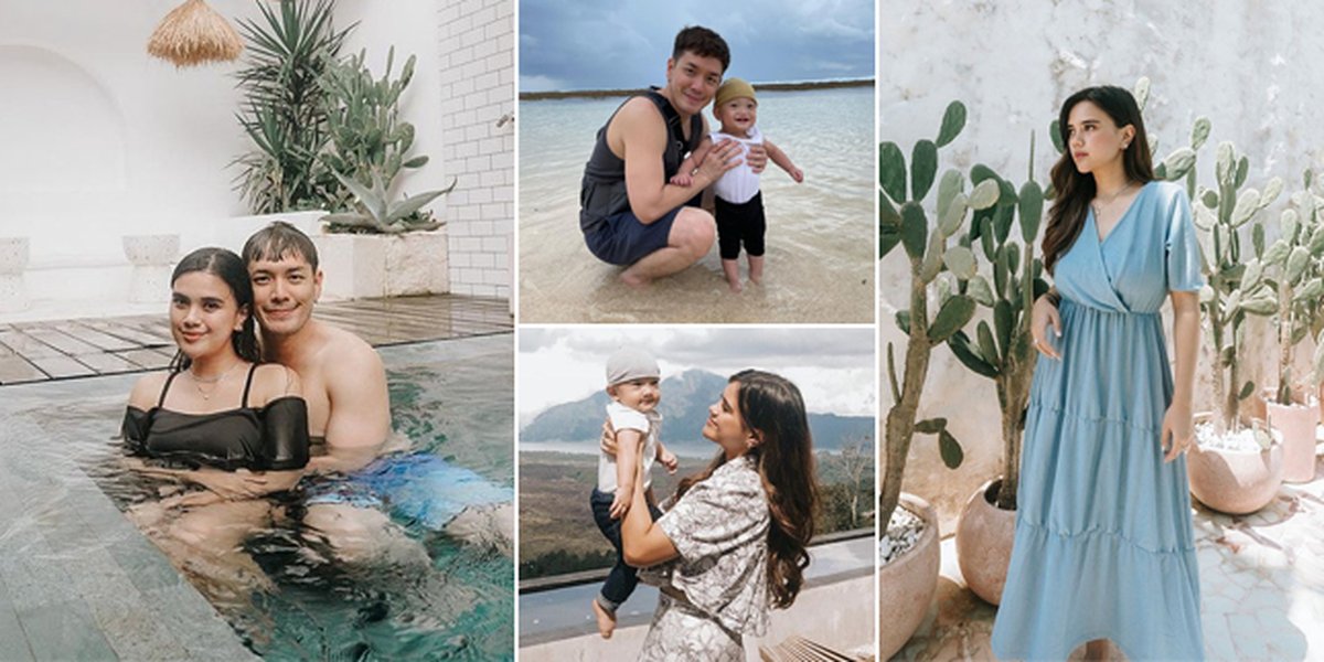 7 Fun Vacation Photos of Audi Marissa and Anthony Xie with Baby Anzel in Bali