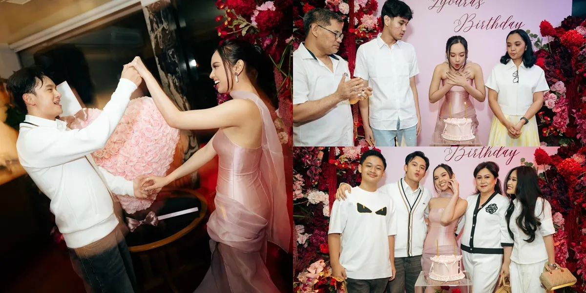 7 Photos of Lyodra Turning 22, Sweet Love Words from Randy Martin That Make You Feel All the Feels
