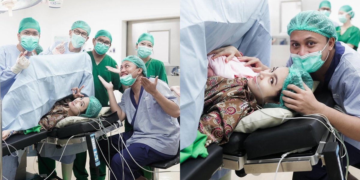 7 Photos of Mahalini Giving Birth, The Name of the Child with Rizky Febian is Said to Have a Deep Meaning Related to the Beloved Mother