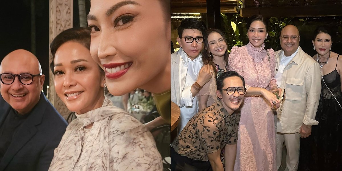 7 Photos of Maia Estianty at Luna Maya's Wedding, Beautiful and Classy - Unfortunately, She Won't Be Attending Al Ghazali's Reception