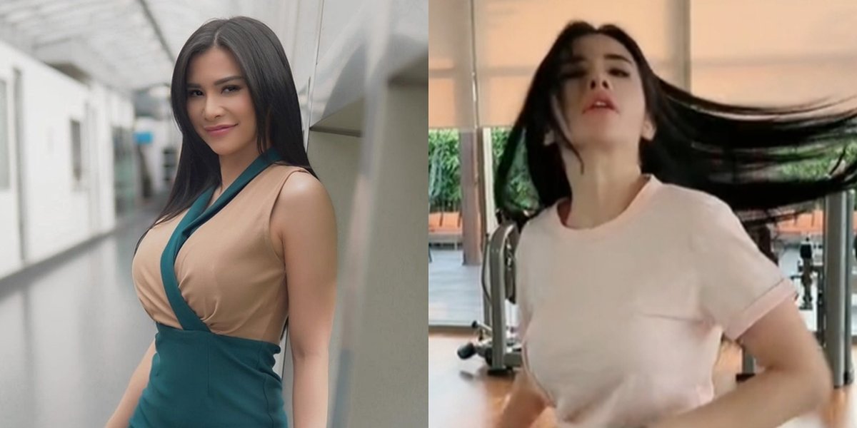 7 Portraits of Maria Vania Opening Her Clothes at the Gym, Her Back Tattoo Becomes the Highlight and Creates a Stir - Netizens Amazed by Her Body Goals