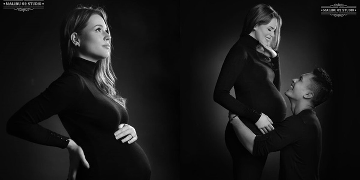 7 Portraits of Randy Pangalila's Maternity Shoot, Baby Bump is Already Big - Waiting for the Birth of Their First Child