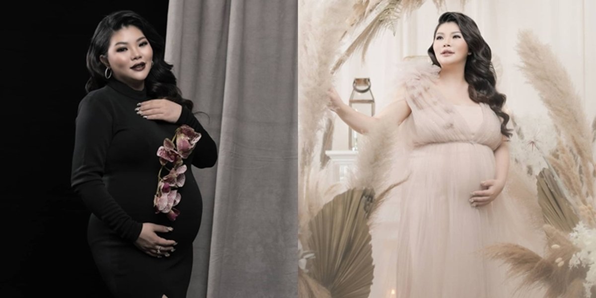 7 Portraits of Wendy's Maternity Shoot, Romantic in Black and White with Her Husband - Beautiful Like a Princess