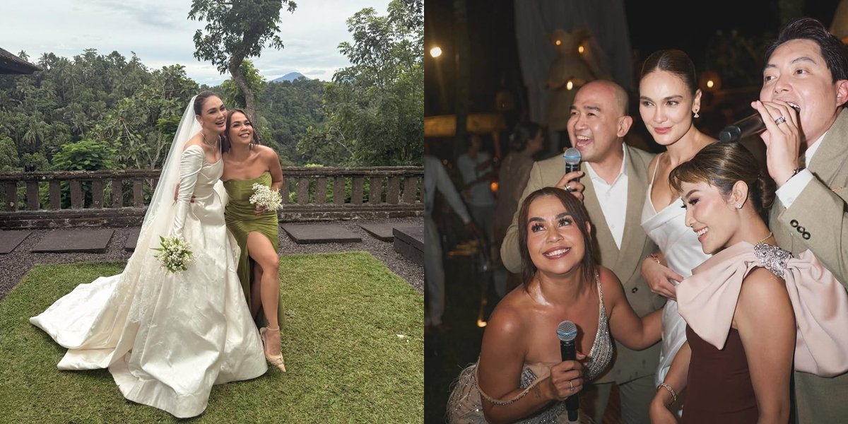 7 Photos of Melaney Ricardo Willing to Leave Her Child to Be Luna Maya's Bridesmaid in Bali, Calls It a Once-in-a-Lifetime Moment 