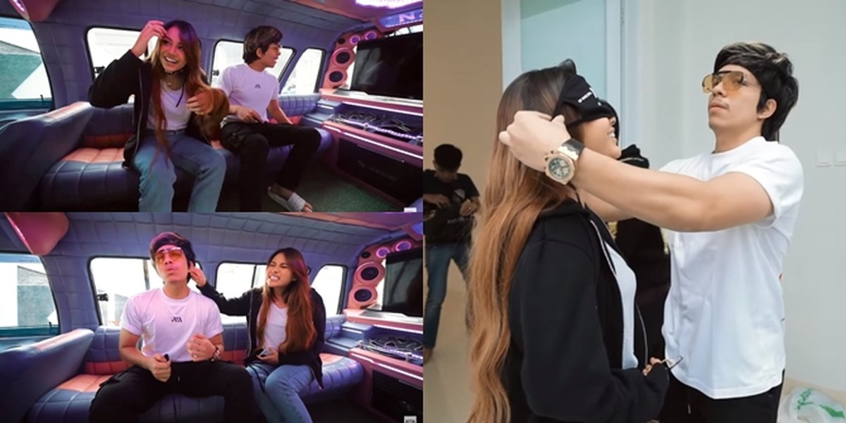 7 Intimate Moments of Aurel Hermansyah and Atta Halilintar Riding Public Transportation, Happiness is Simple