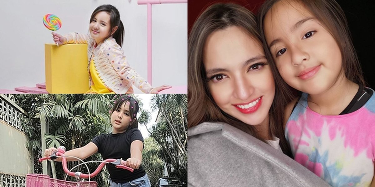 7 Portraits of Mikhayla, Nia Ramadhani's Eldest Daughter, Who Loves Playing Tik Tok, Getting More Beautiful Like Her Mother