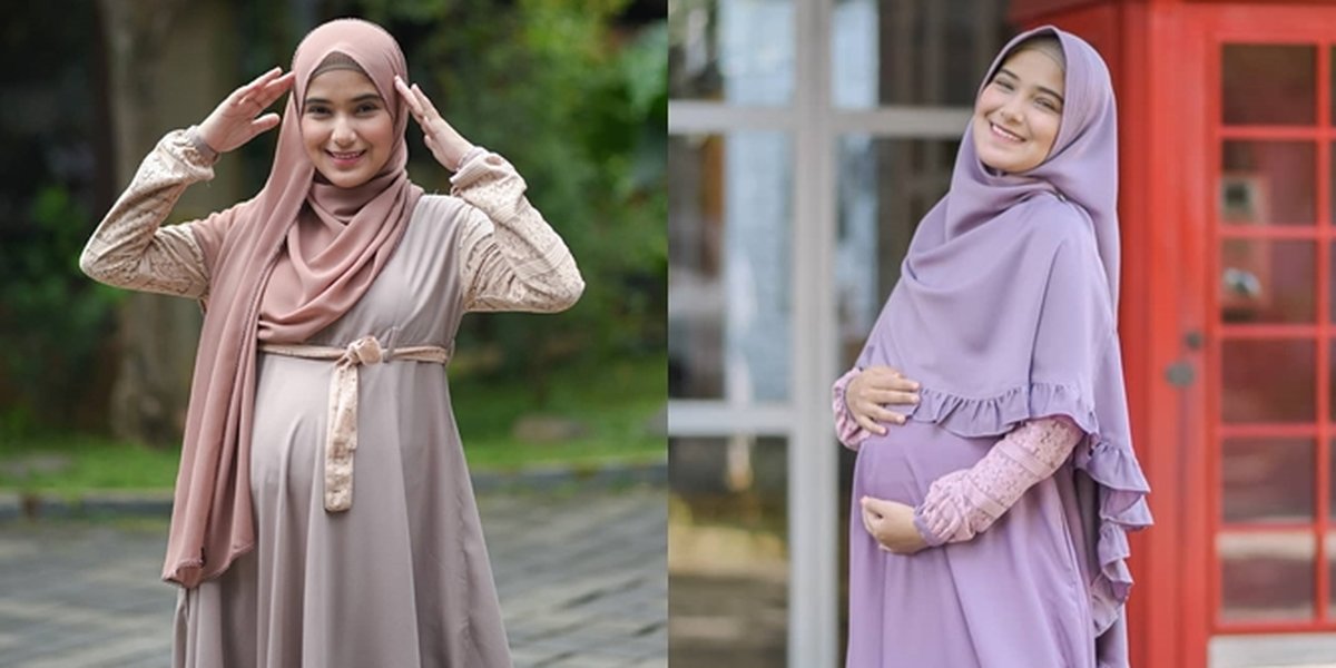 7 Portraits of Nadya Mustika Showing off Her Baby Bump, Sacrificing for the Sake of Motherhood - Rizki DA Goes on Vacation to Bromo