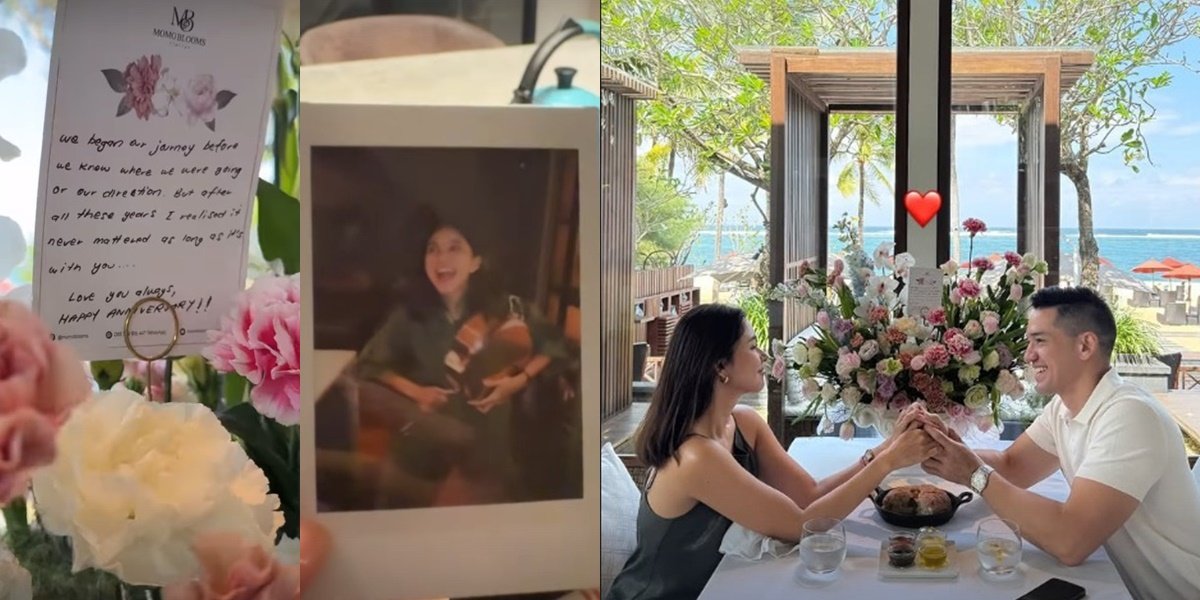7 Portraits of Nana Mirdad and Andrew White Still Romantic in Their 19th Year of Marriage
