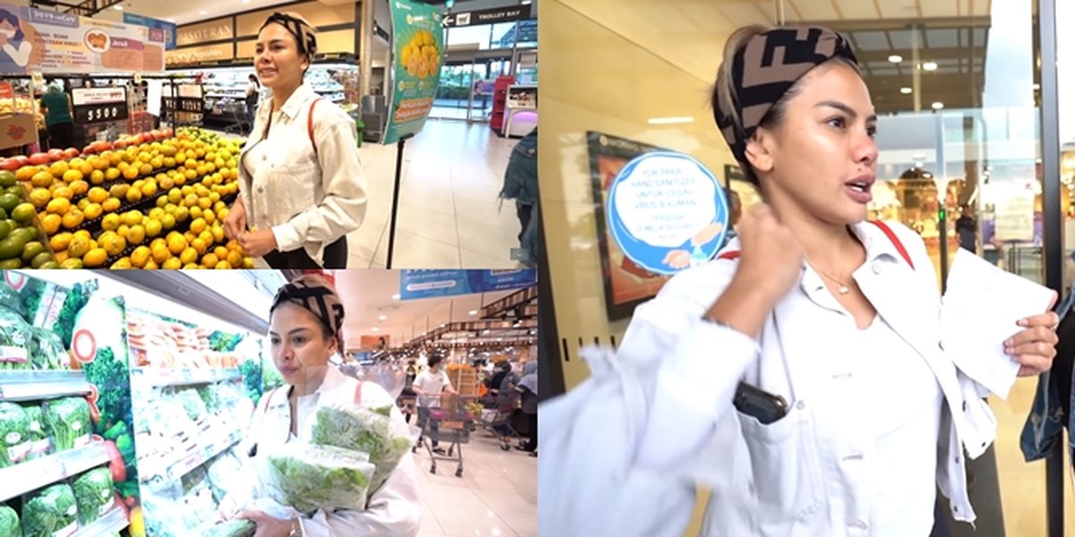 7 Photos of Nikita Mirzani Shopping in the Middle of the Corona Outbreak, Needing 5 Trolleys - Spending Rp13 Million
