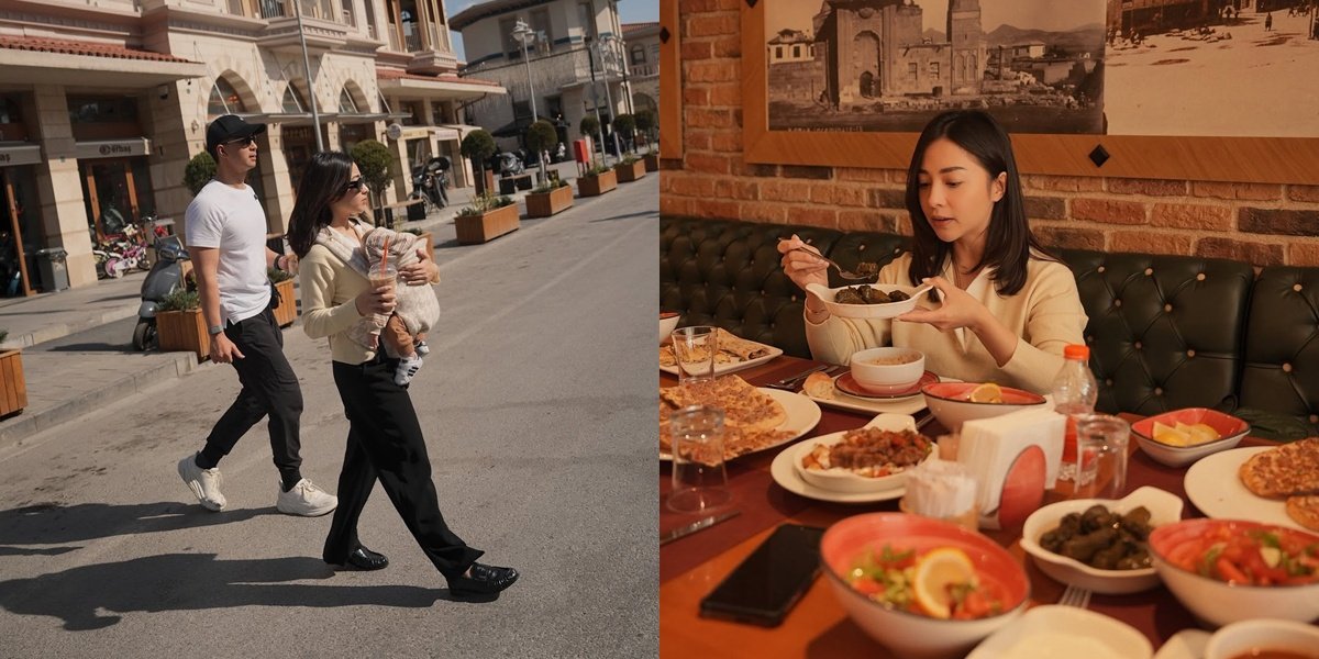 7 Photos of Nikita Willy's Family Vacation in Turkey, Relaxing While Carrying Baby Nael & Introducing the Museum to Issa