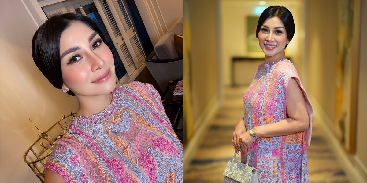 7 Portraits of Nisya Ahmad at the Wedding Reception of Zumi Zola & Putri Zulhas, Attending Alone Without a Companion After Divorce