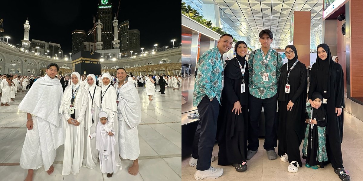 7 Photos of Nola Be3's Family Umrah, Closing the Year 2024 with Worship in the Holy Land 