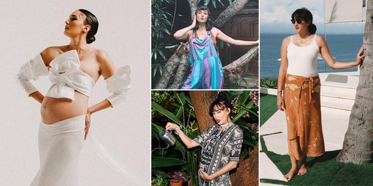 7 Beautiful Maternity OOTD Pictures of Nadine Chandrawinata, Said to be More Charming with a Big Baby Bump