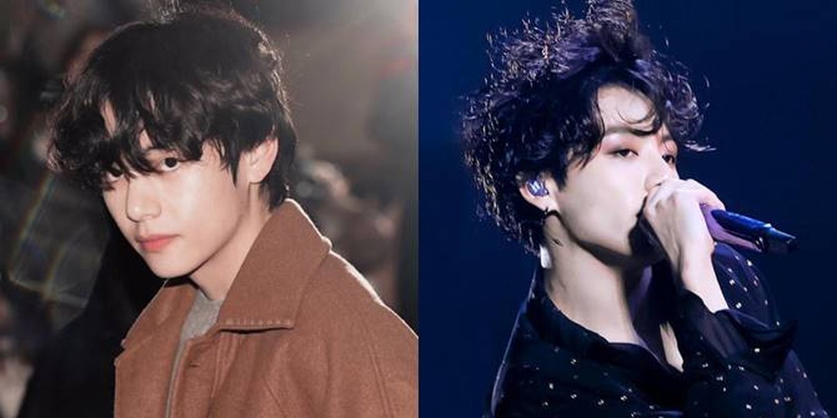 7 Portraits of BTS Members Who Have Performed with Curly Hair, Super Cool!