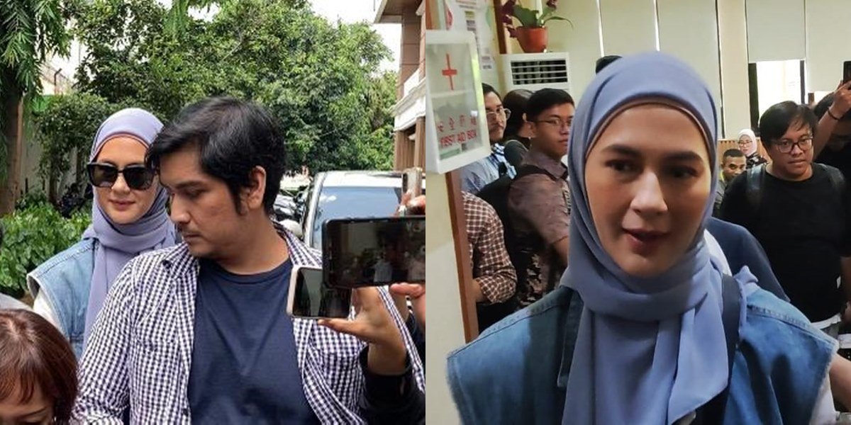 7 Photos of Paula Verhoeven Attending Divorce Hearing with Baim Wong, Arriving Late - Accompanied by a Man