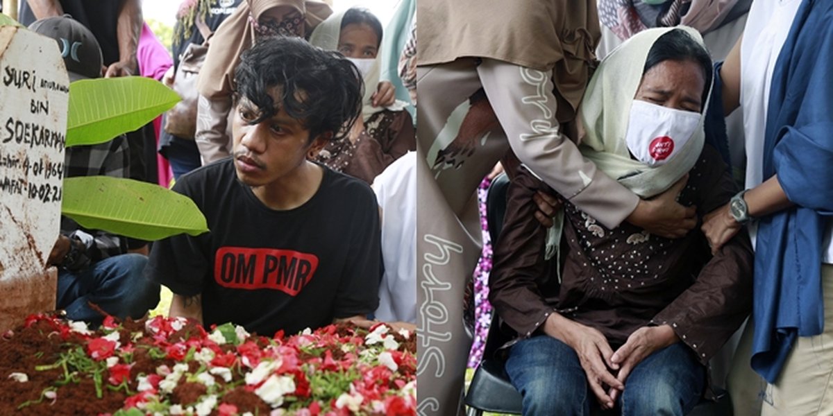 7 Portraits of Yuri Anurawan's Funeral, Accompanied by Bursting Tears - His Son Fainted