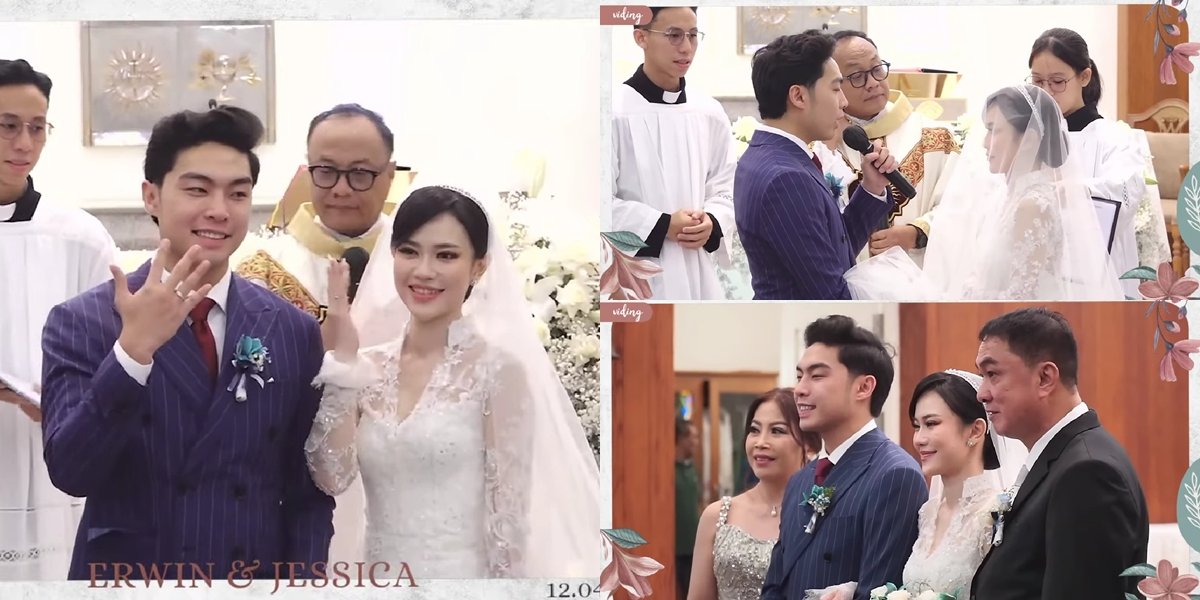 7 Portraits of the Wedding Blessing of Jessica Jane and Erwin Phang, Held Sacredly and Solemnly at the Kanisius College Chapel in Jakarta