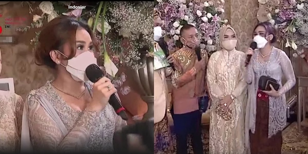 7 Portraits of Ayu Ting Ting's Appearance Attending Lesti and Rizky Billar's Wedding Ceremony, Accompanied by Both Parents - Previously Admitted to Trauma in Marriage