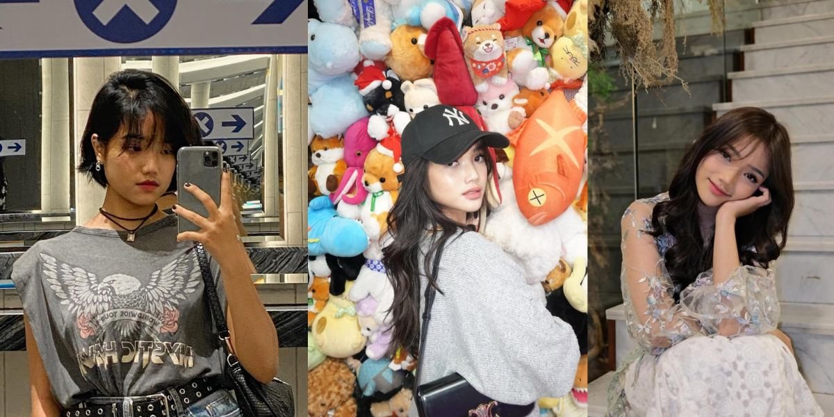 7 Photos of Fuji's Vintage Appearance with Short Hair