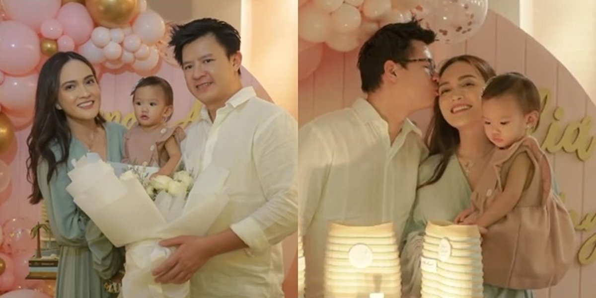 7 Portraits of Shandy Aulia's Birthday Celebration, Luxurious with a White Nuance - Husband Becomes the Focus of Netizens