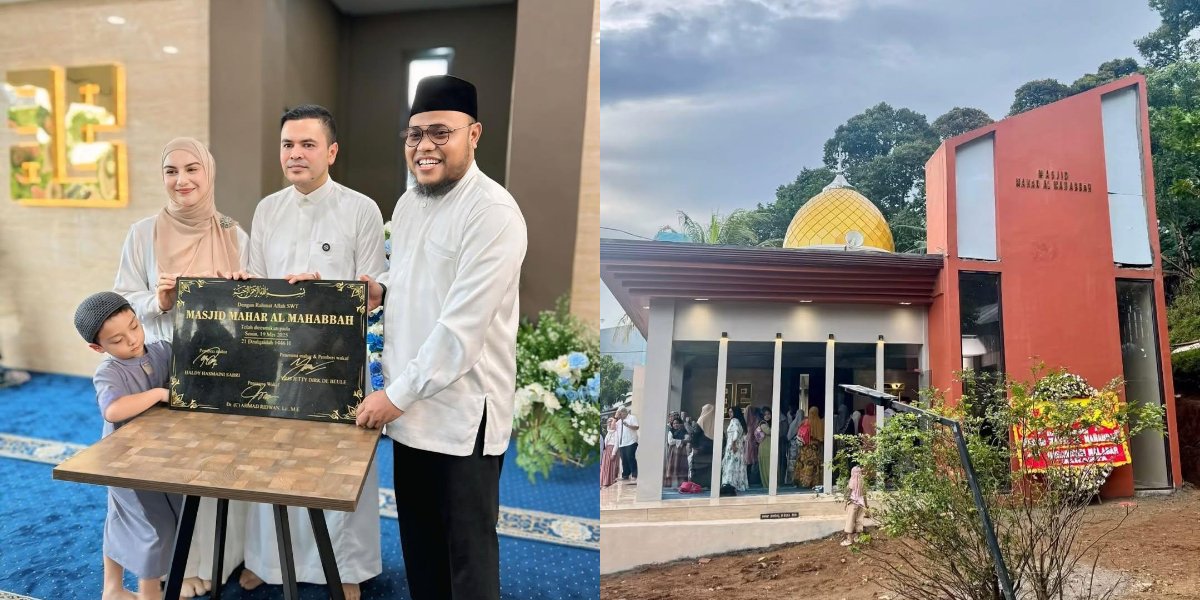 7 Photos of the Mosque Inauguration that Became the Dowry for Irish Bella and Haldy Sabri