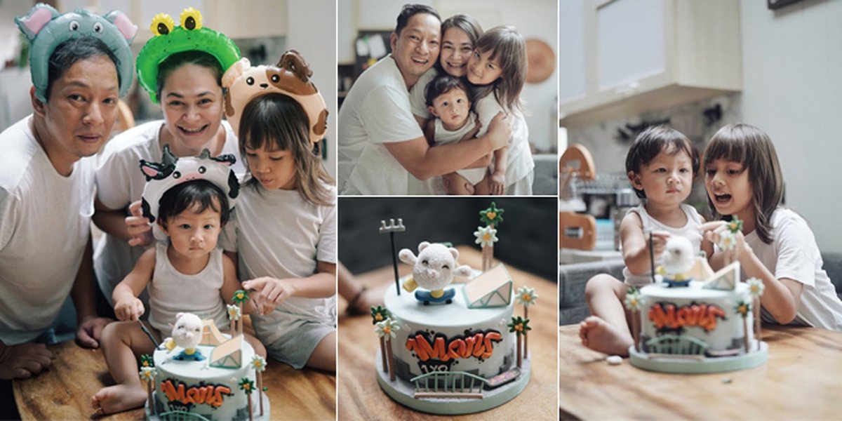 7 Pictures of Baby Mars' Birthday Party, Celebrated Simply at Home