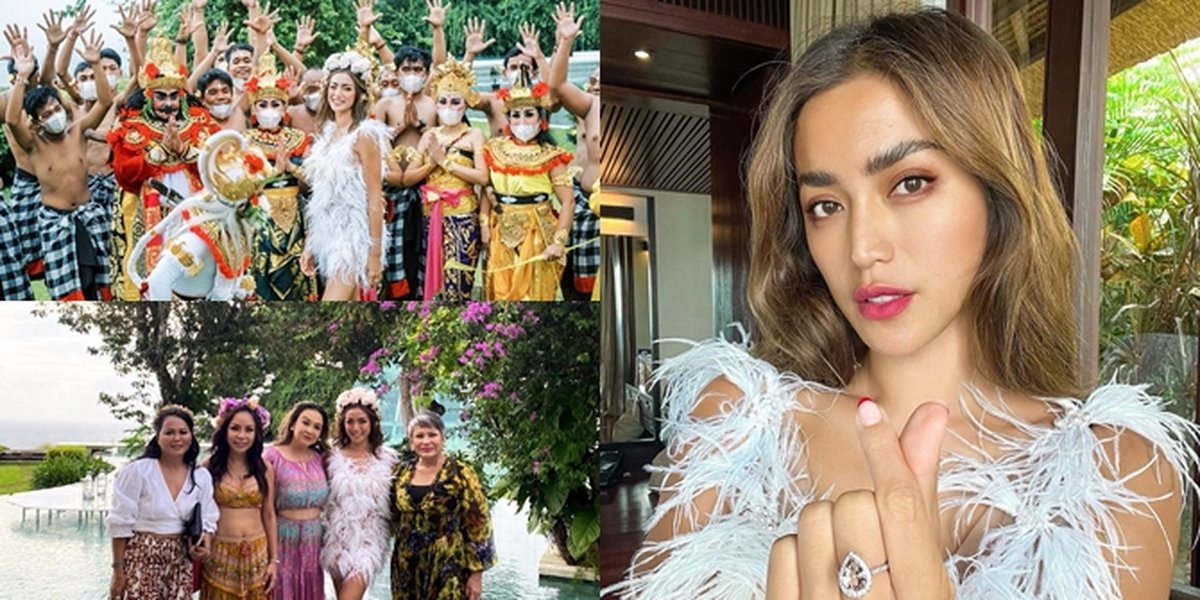 7 Portraits of Jessica Iskandar's Birthday Party, Held Luxuriously with a Sea View - Attended by Jennifer Bachdim who is heavily pregnant