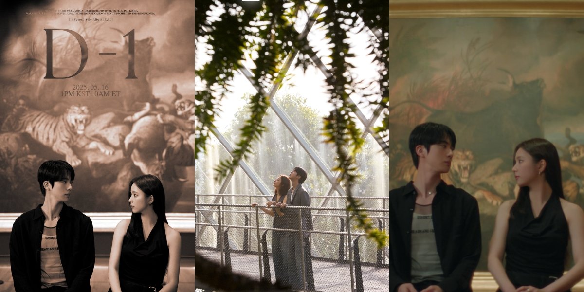 7 Portraits of Jin BTS Comeback Poster, Showcasing Chemistry with Shin Se Kyung - Raden Saleh's Painting Catches Netizens' Attention