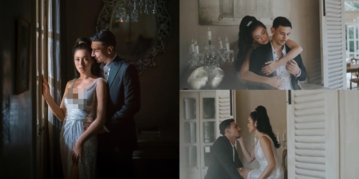 7 Portraits of Jessica Iskandar and Vincent Verhaag's Elegant Prewedding, Like an Old Hollywood Film, Sensual and Full of Kisses