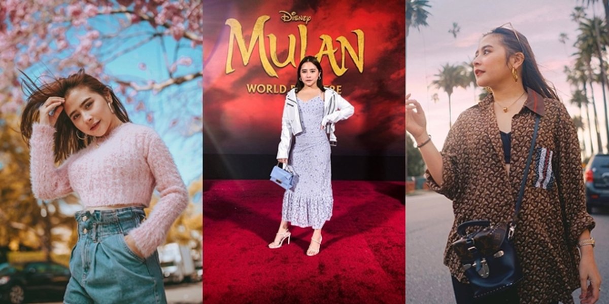 8 Photos of Prilly Latuconsina in Los Angeles, Almost Failed to Depart - Attending the Premiere of the Film 'MULAN'