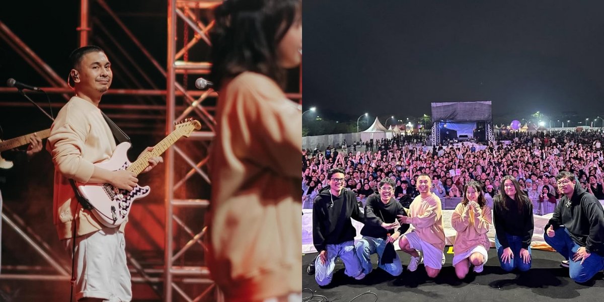 7 Photos of Raditya Dika's First Appearance at the Music Festival