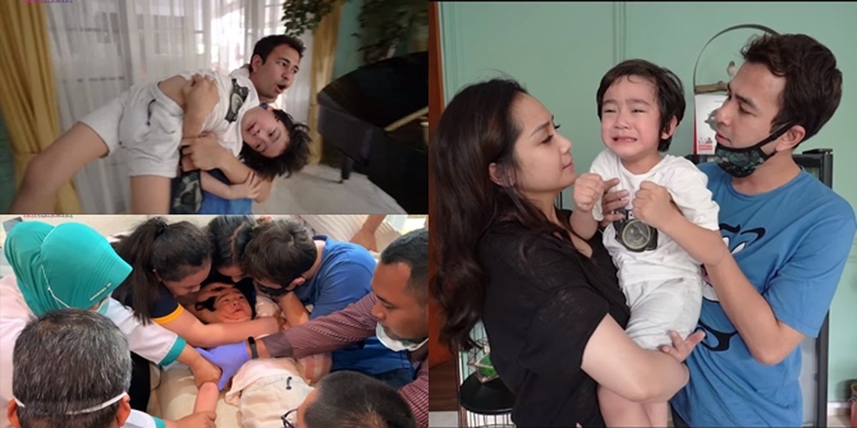 7 Portraits of Rafathar While His Blood is Taken, Must Be Held by Many People So He Doesn't Run