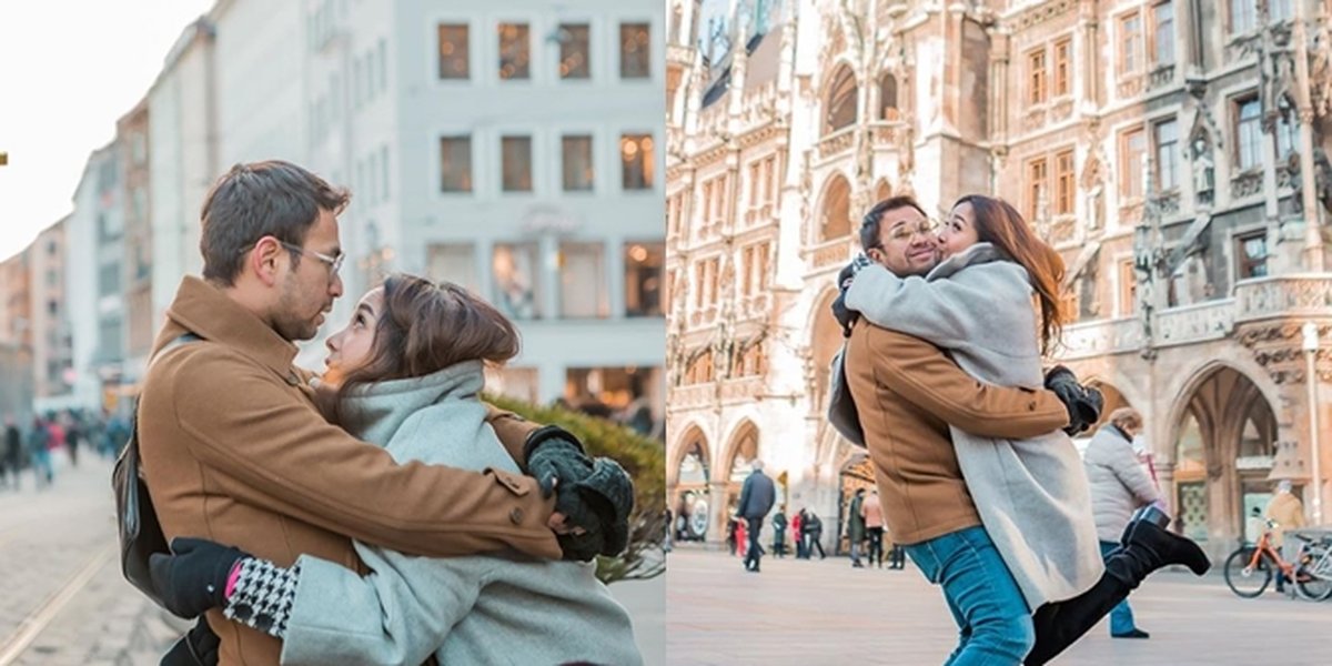 7 Portraits of Raffi Ahmad and Nagita Slavina Who Have Arrived in Germany, Intimate Hugs Continue