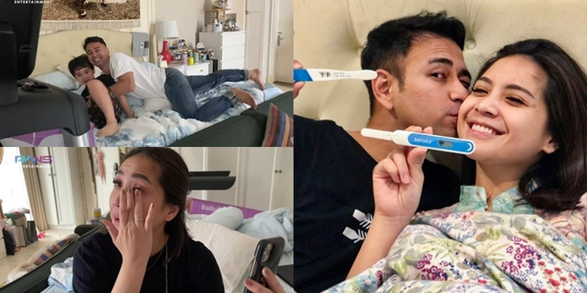 7 Portraits of Raffi Ahmad When He First Found Out Nagita Slavina is Pregnant with Their Second Child, Instantly Happy and Rolling on the Bed - Hugging Rafathar