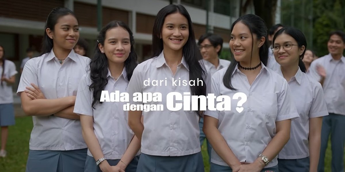 7 Photos of 'Rangga & Cinta' Officially Release Teaser, Evoking Nostalgia of High School Love in the 90s