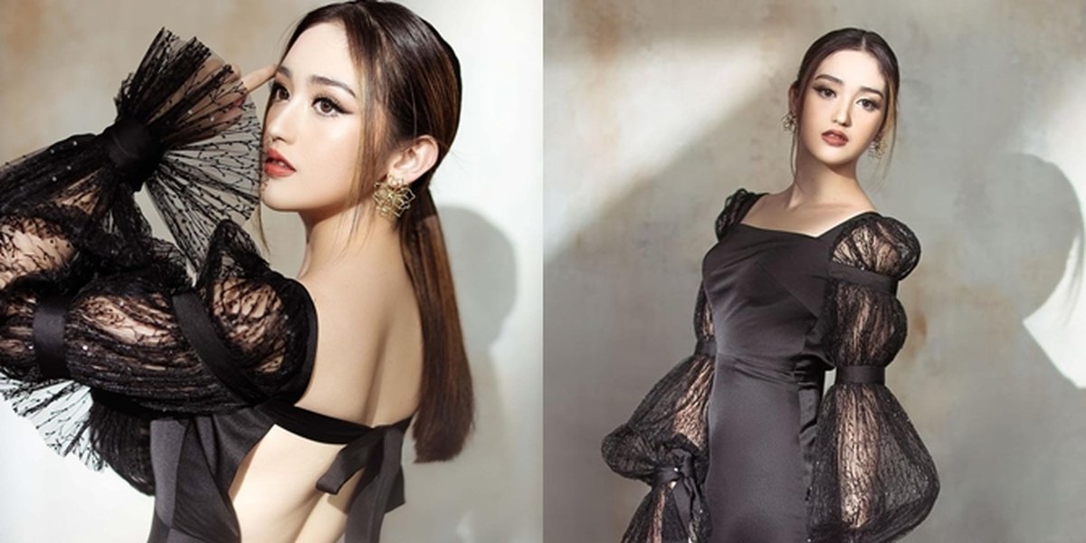 7 Portraits of Ranty Maria Looking Elegant in a Black Backless Dress, Only 5 Minutes Photoshoot - Flooded with Netizens' Praise