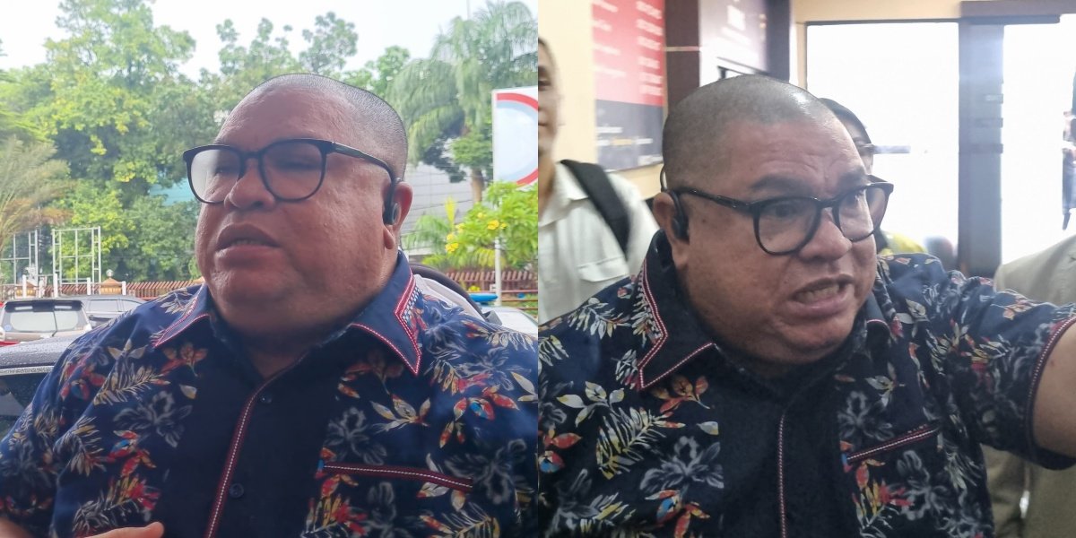 7 Photos of Razman Nasution Revealing His Belief That Nikita Mirzani Will Become a Suspect in the Alleged Assault Case