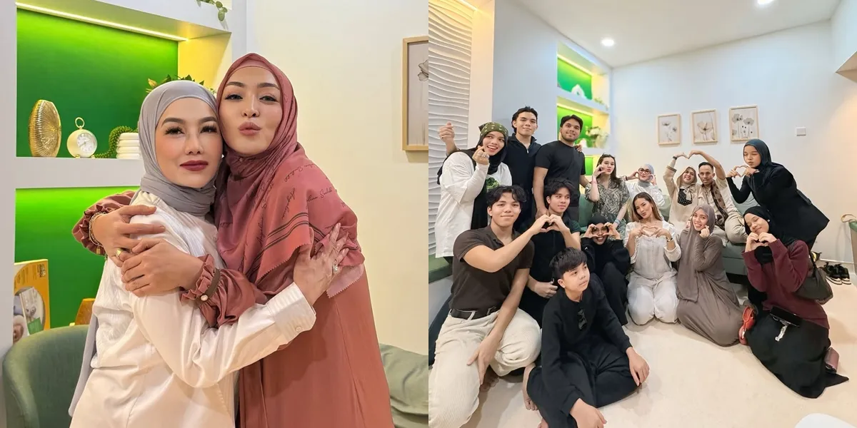 7 Portraits of Reza Artamevia and Angelina Sondakh Welcoming the Birth of Their Grandchild, Officially Becoming Grandmothers - Now Called 'Enin' and 'Oma-Gie'