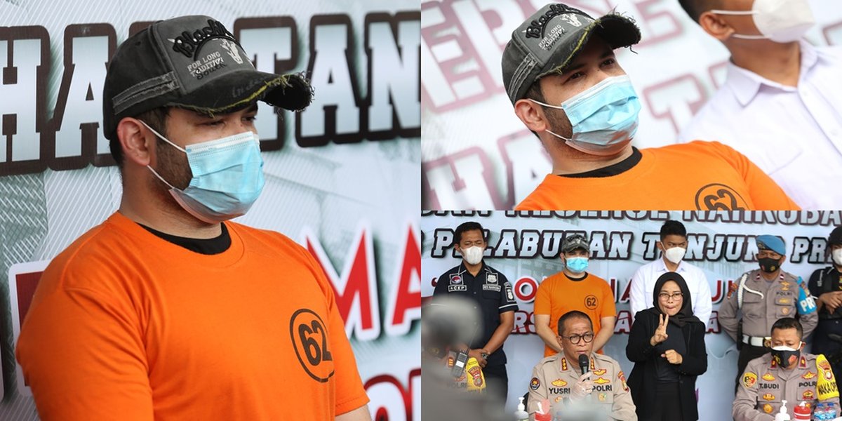 8 Photos of Ridho Rhoma Wearing Prison Clothes, Arrested Again for Testing Positive for Ecstasy Consumption