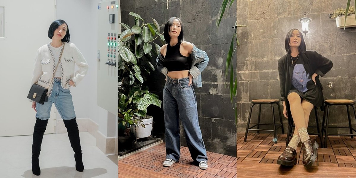 7 Portraits of Rinni Wulandari that are Even More Beautiful and Cool, Short Straight Hair Makes You Stunned - Very Fashionable