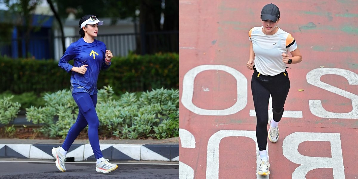 7 Photos of Ririn Ekawati Looking Stunning While Running, Still Beautiful Despite the Scorching Sun