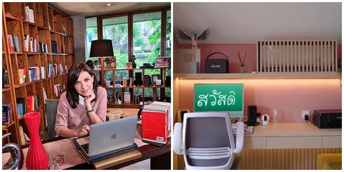 7 Portraits of Celebrities' Super Aesthetic Workspaces, Dian Sastro's is Said to Resemble Dumbledore's Office